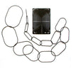 Suport negru plante cataratoare H190 cm